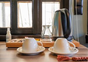 Coffee and tea making facilities at Liman Deluxe Hotel