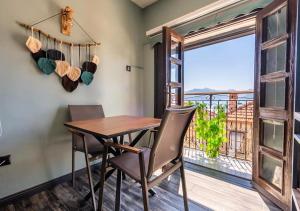 A balcony or terrace at Liman Deluxe Hotel