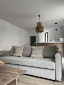 Posezení v ubytování Carmela Apartment.