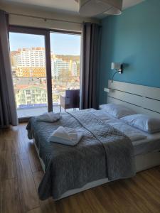 Posteľ alebo postele v izbe v ubytovaní Orle Gniazdo