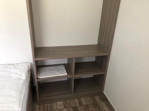 Uma cama ou camas num quarto em Chata Relax