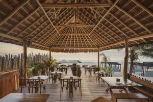 Restaurace v ubytování Hotel Ma'xanab Tulum