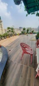 Un balcón o terraza en Penthouse