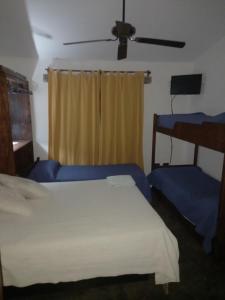 Llit o llits en una habitació de Alojamiento en casa quinta, habitación privada