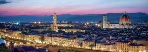 Výhľad na mesto Florencia alebo výhľad na mesto priamo z hotela + 6 fotografií