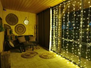 Część wypoczynkowa w obiekcie Na Zakręcie - Domek Loft