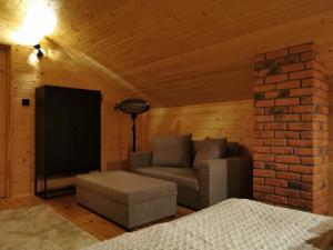 Część wypoczynkowa w obiekcie Na Zakręcie - Domek Loft