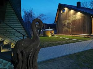Ogród w obiekcie Na Zakręcie - Domek Loft