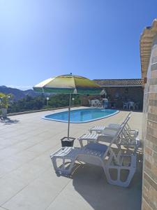 Πισίνα στο ή κοντά στο Pousada Linda Vista