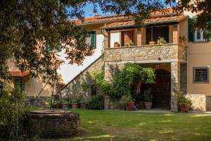 A garden outside Agriturismo LaPievuccia