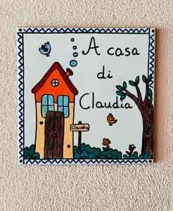 - une carte casa de claudia avec une maison dans l'établissement A casa di Claudia, à Saturnia