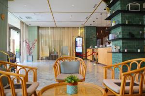 Istumisnurk majutusasutuses Louis Kienne Hotel Pemuda