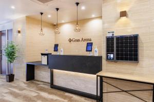 a check in counter at a carmax office at HOTEL Gran Arenaホテルグランアリーナ in Okinawa City