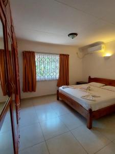 Postel nebo postele na pokoji v ubytování Beau Vallon Villa Self Catering With Pool