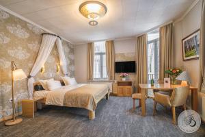TV a/nebo společenská místnost v ubytování Bariseele B&B