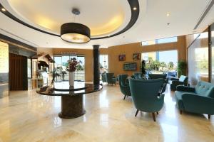 Posezení v ubytování Quiet Dreams - Serviced Apartments King abdul Aziz Street Branch