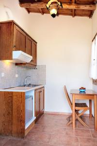 A kitchen or kitchenette at Villa Zoi Tzitzifes