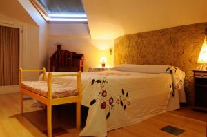 Posteľ alebo postele v izbe v ubytovaní Hosteria Solar de Tejada + 6 fotografií