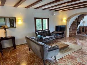 A television and/or entertainment centre at Casa Pera