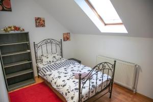 Postel nebo postele na pokoji v ubytování XXL-House