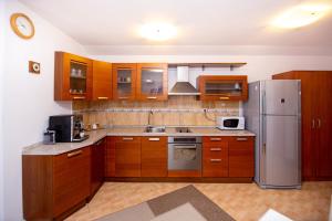 Kuchyň nebo kuchyňský kout v ubytování Apartment Elegija