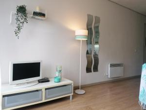 TV a/nebo společenská místnost v ubytování Edificio Arenal