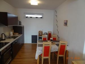 A kitchen or kitchenette at Ubytování Liptov