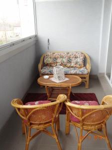A seating area at Ubytování Liptov