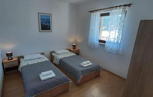 Postel nebo postele na pokoji v ubytování Apartment Classic