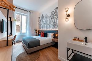 Posteľ alebo postele v izbe v ubytovaní Terra Artis Guest House