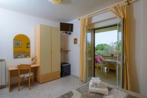 Posezení v ubytování Agriturismo LA FATA