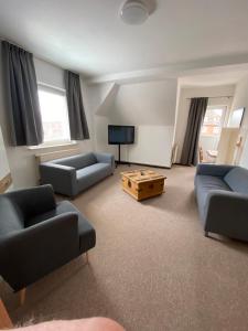 Χώρος καθιστικού στο Hostel, Gästehaus zum Molenfeuer