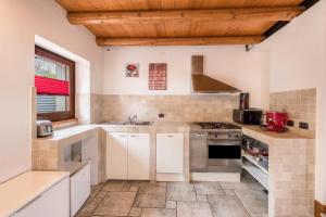 Küche/Küchenzeile in der Unterkunft Casa Rustico