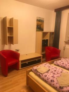 Postel nebo postele na pokoji v ubytování Apartmany Lend