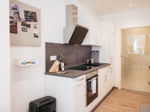 Кухня или мини-кухня в Brunnen Apartments

