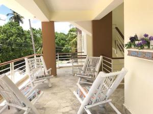Rõdu või terrass majutusasutuses Bella Vida Hotel Punta Cana
