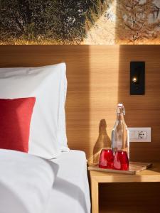 Voodi või voodid majutusasutuse Hotel Ortles B&B toas