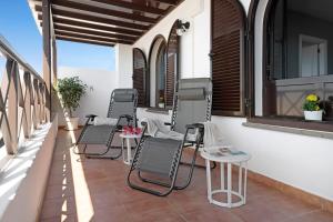 Balkon lub taras w obiekcie Apartamento La Estrella ii