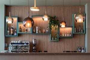 H2C米拉侬菲瑞酒店的咖啡和沏茶工具