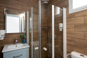 Koupelna v ubytování Travel Hotel Eilon