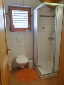 Koupelna v ubytování Appartement Orchis + 3 fotografie