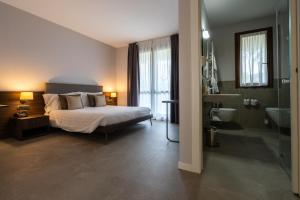 Koupelna v ubytování Hotel Ulivi