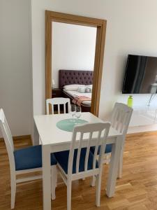 Posezení v ubytování Apartman A2