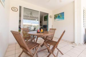 Balkon lub taras w obiekcie T2 Tt Confort/Wifi 200m plages Anses Mitan 3 Ilets