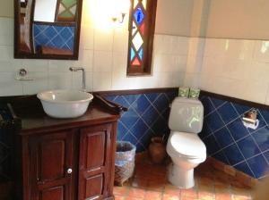 Et badeværelse på Lao Spirit Resort