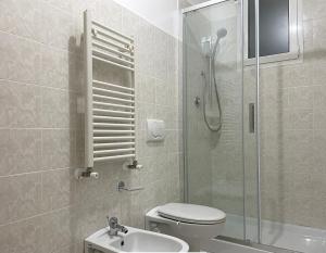 A bathroom at Bella Matera