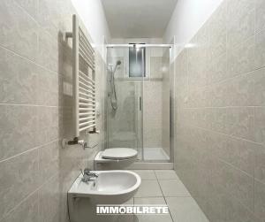 A bathroom at Bella Matera