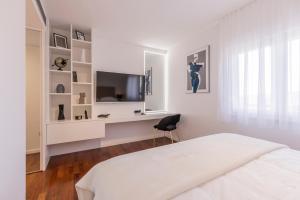 TV a/nebo společenská místnost v ubytování HOUSE MATIJA
