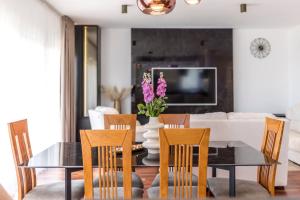 TV a/nebo společenská místnost v ubytování HOUSE MATIJA