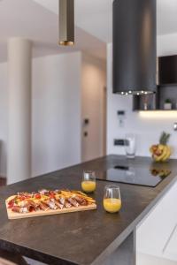 Kuchyň nebo kuchyňský kout v ubytování HOUSE MATIJA